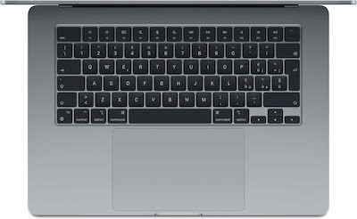 Apple MacBook Air 15" (2024) 15.3" Retina Display (M3-8-core/8GB/256GB SSD) Space Gray (International English Keyboard)