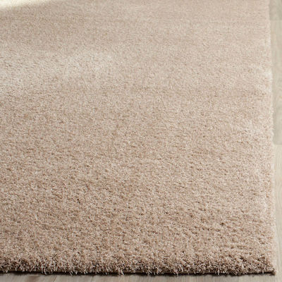Saray Home Velvet Χαλί Ορθογώνιο Shaggy Μπεζ 160x230cm