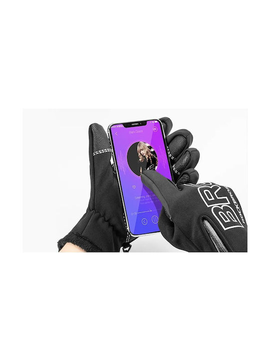 Rockbros Full Finger Cycling Gloves Black