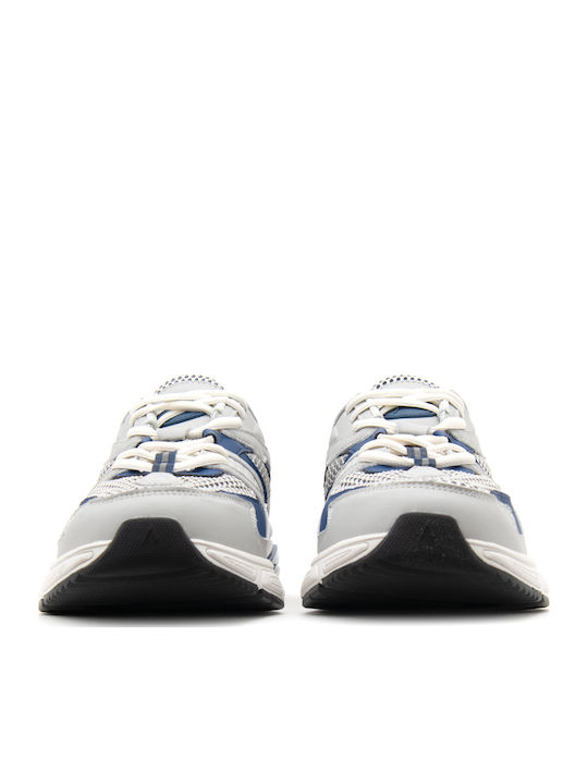 Ανδρικά Sneakers Γκρι- Μπλε