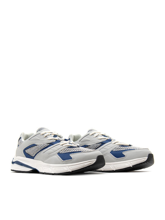 Ανδρικά Sneakers Γκρι- Μπλε