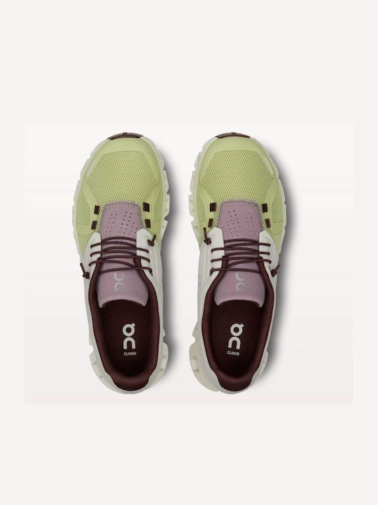 Cloud 5 Γυναικεία Sneakers Beige / Green
