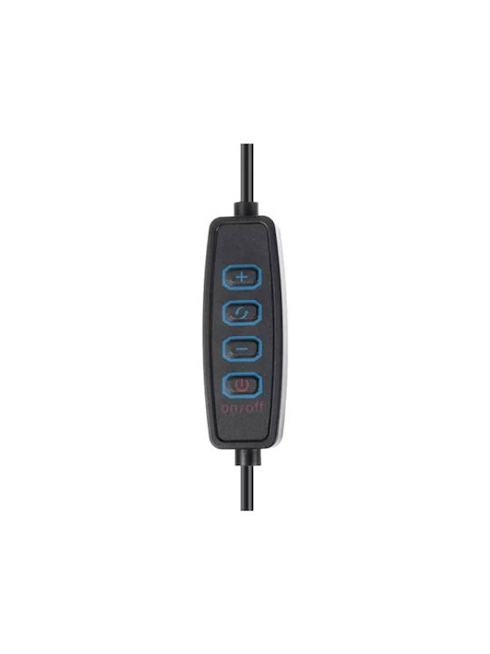 Izoxis LED Office Lamp in Black Color