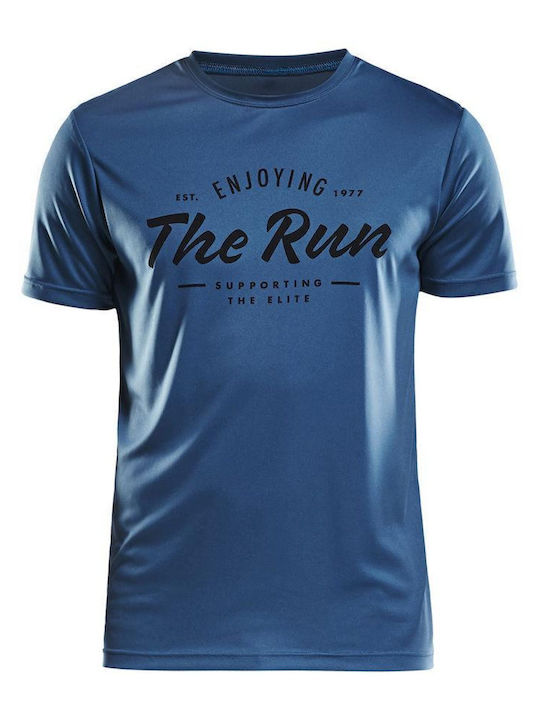 Tricou sport Blue