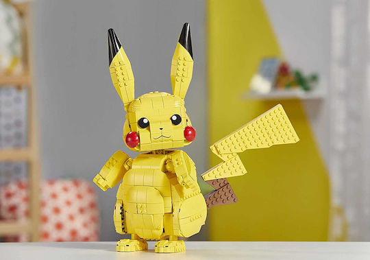 Mega Bloks Τουβλάκια Jumbo Pikachu για 8+ Ετών 825τμχ