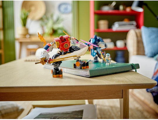 LEGO Ninjago Kai's Elemental Fire Mech for Ages 7+ 322 Pieces