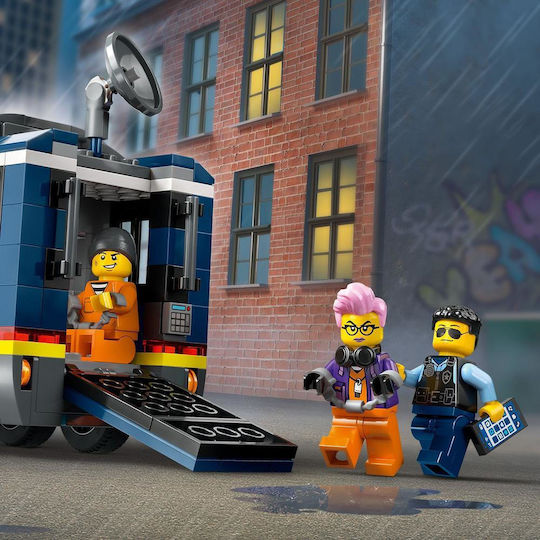LEGO City Police Mobile Crime Lab Truck for Ages 7+
