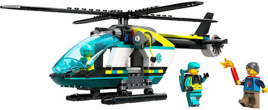 LEGO City Emergency Rescue Хеликоптер за 6+ Години 226 Бройки