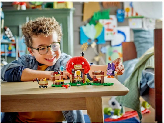 LEGO Super Mario Nabbit At Toad's Shop Expansion Set за 7+ Години 230 Бройки
