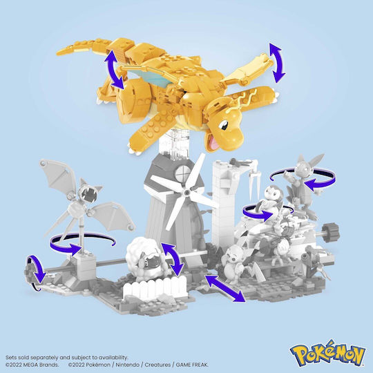 Mega Bloks Dragonite Bauklötze für 8+ Jahre 387 Stück