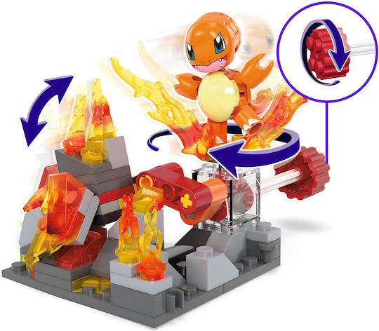 Mega Bloks Τουβλάκια Pokemon Adventure Builder: Charmanders για 6+ Ετών 81τμχ