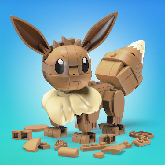 Mega Bloks Τουβλάκια Pokémon Build & Show Eevee για 7+ Ετών 215τμχ