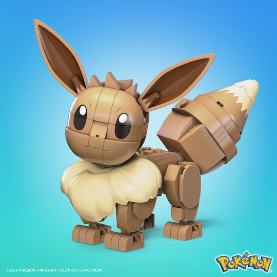 Mega Bloks Τουβλάκια Pokémon Build & Show Eevee για 7+ Ετών 215τμχ