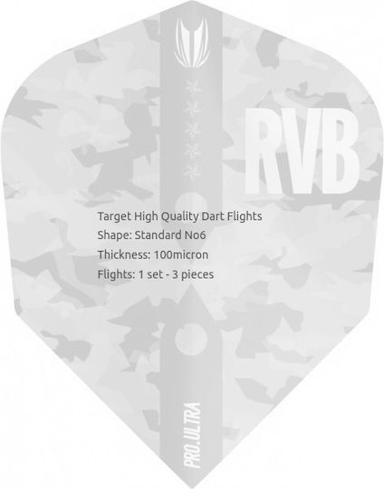 Target Darts Barney Army Pro Ultra Camo Std.6 Flight Φτερά για Βελάκια
