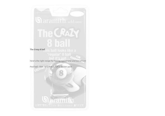 Aramith The Crazy 8 Ball Kugel Μπιλιάρδου 1Stück 2270