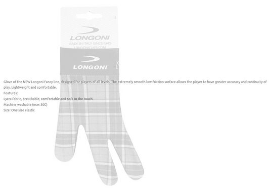 Longoni Sx Ръкавици Μπιλιάρδου 1бр 12225