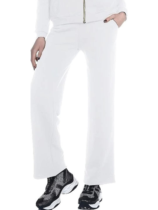 Sweatpants Wide White