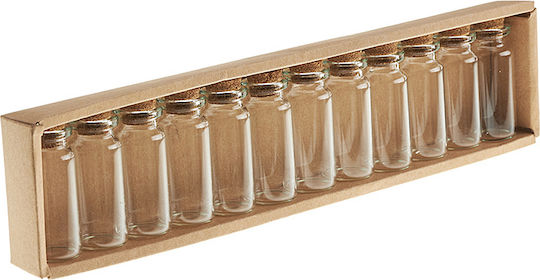 Nuova Vita Glass Bottle for Wedding Favors 12pcs