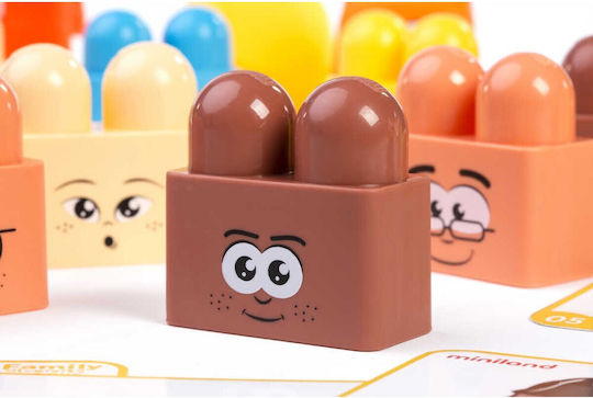 Miniland Τουβλάκια Super Blocks Diversity για 2+ Ετών 32τμχ