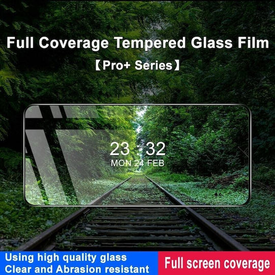 Vollflächig gehärtetes Glas Schwarz (Galaxy A25 5G)