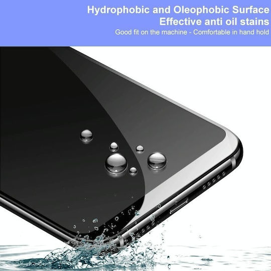 Vollflächig gehärtetes Glas Schwarz (Galaxy A25 5G)