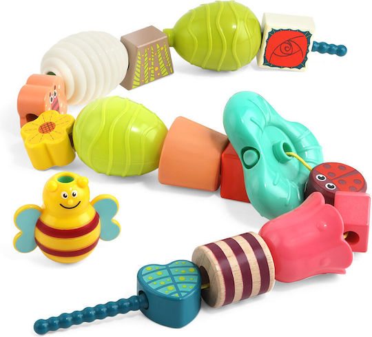 Top Bright Building Blocks Animals Flowers for 1.5+ Years 16 Pieces