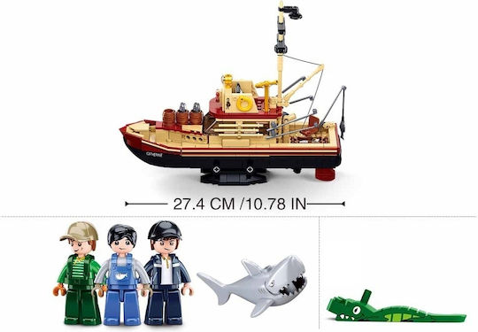 Sluban Τουβλάκια The Great Shark για 8+ Ετών 592τμχ