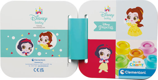 Baby Clementoni Building Blocks Snow White & Belle For 10+ Months 6 Pieces