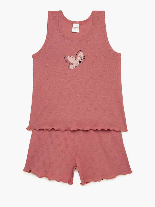 Minerva Kids Pyjamas Summer Cotton Azalea