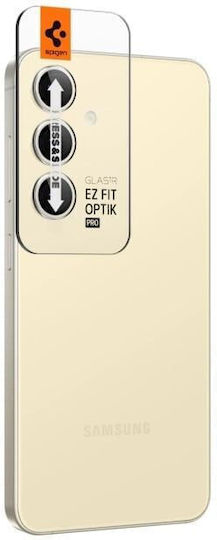 Spigen Optik Pro EZ Fit Προστασία Κάμερας Tempered Glass Κίτρινο για το Galaxy S24+