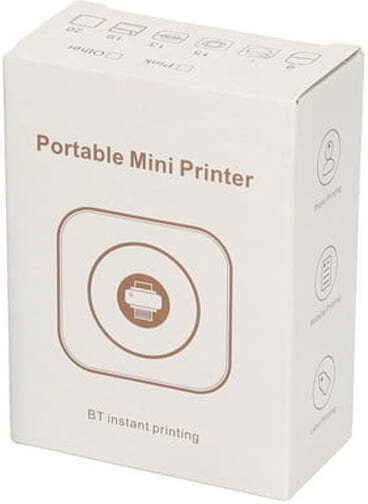 Mini Black and White Thermal Printer