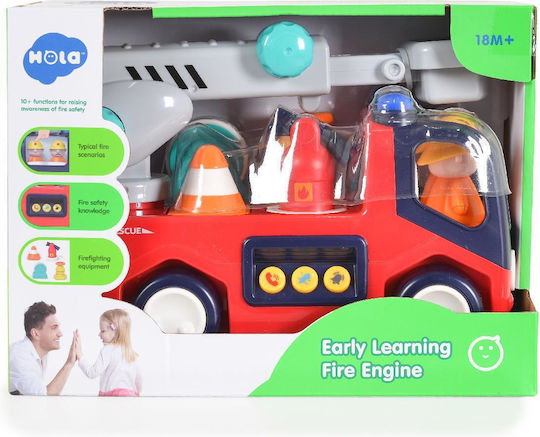 Hola Toys Vehicle with Light and Sounds for 18++ Months