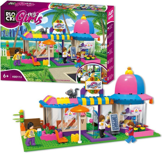 Blocki Building Blocks Ice Cream Stand for 6+ Years 243 Pieces