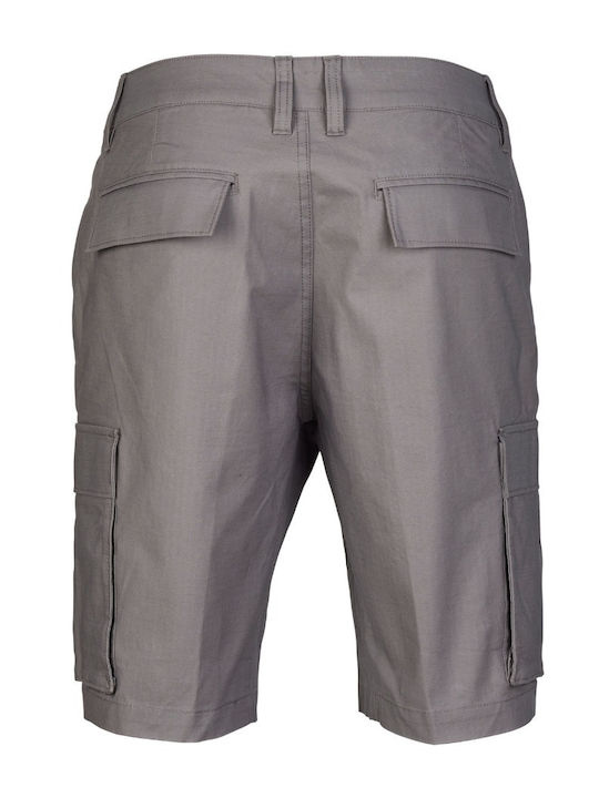 Slambozo Ανδρική Βερμούδα Cargo Pewter Grey
