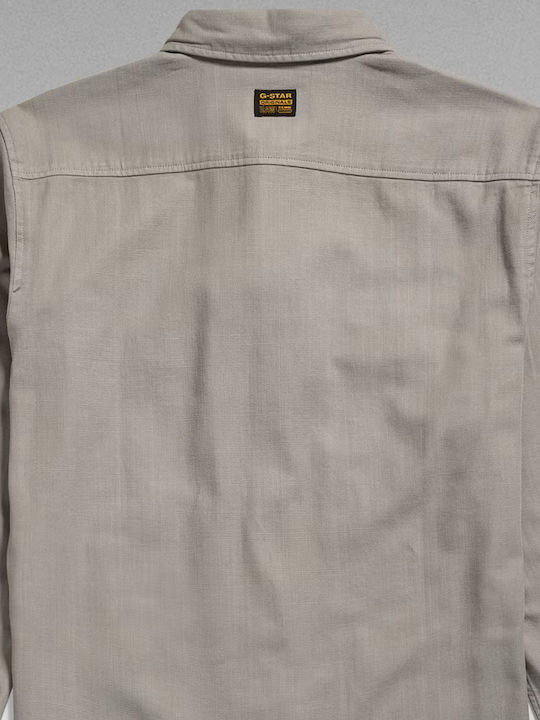 Marine Langärmlig Hemd Gray