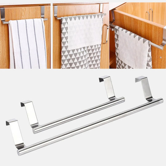 Schiene Badezimmer Doppel Wandmontage Schrauben Silber