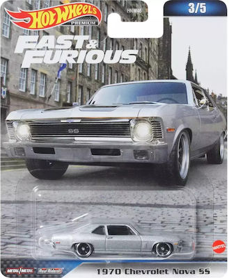 Hot Wheels Αυτοκινητάκι Fast & Furious - 1970 Chevrolet Nova SS HNW46 για 3+ Ετών