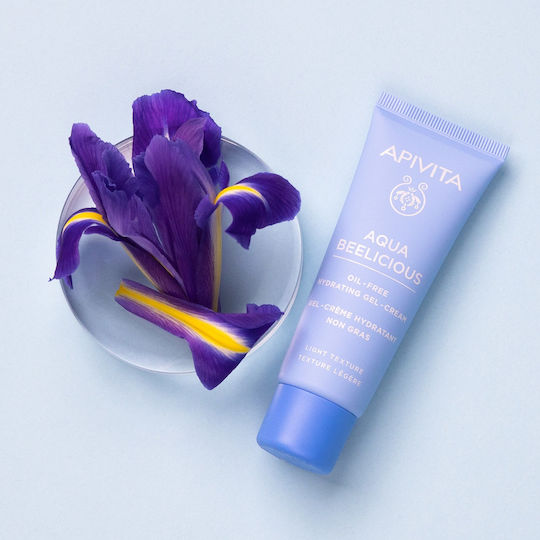Apivita Aqua Beelicious Rich 24h Gel Face with Aloe Vera & Ceramides 40ml
