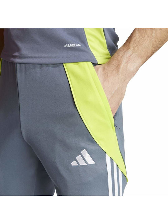 Tiro Pantaloni de trening Lucios cu Elastic Gray
