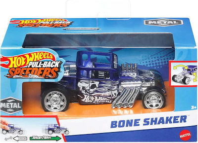 Hot Wheels Speeders Car Hot Wheels Pull Back Bone Shaker for 3++ Years