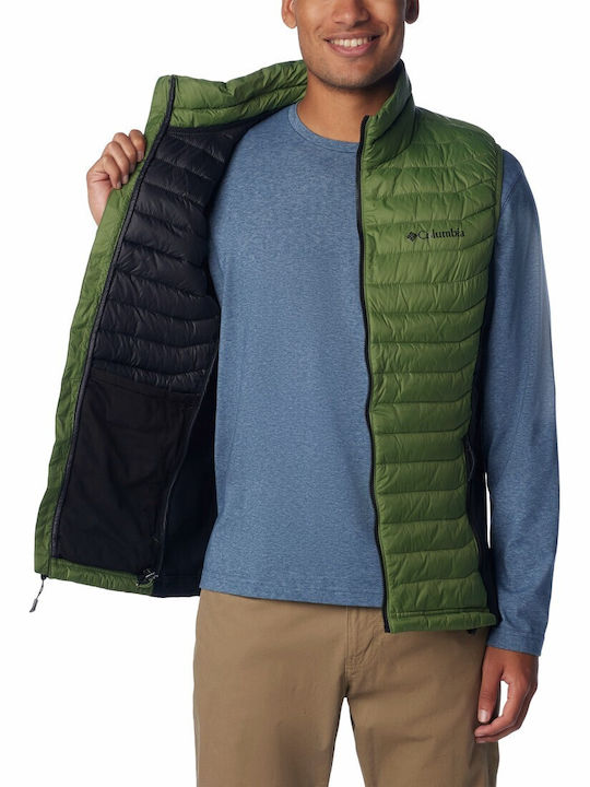 Columbia Pass Men's Sleeveless Jacket Haki