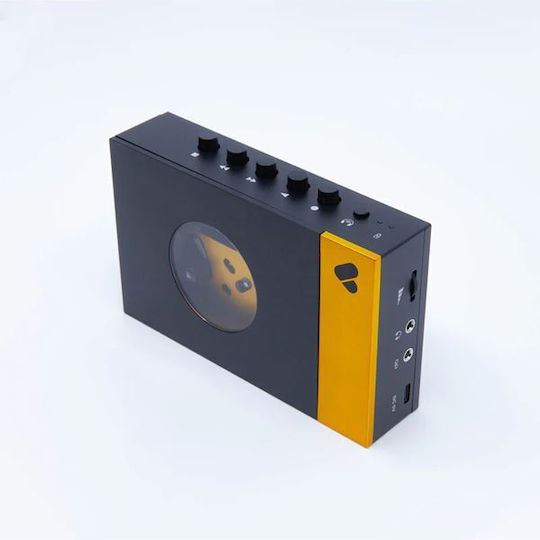 We Are Rewind Portable Sound System With Cassette Player Bluetooth Black