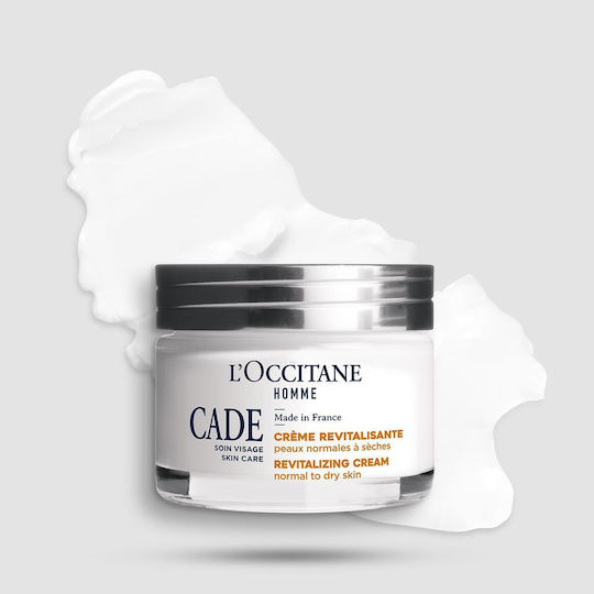 L'Occitane Homme Cade Skin Care 24ωρη Ενυδατική Ανδρική Κρέμα Προσώπου Ημέρας 50ml