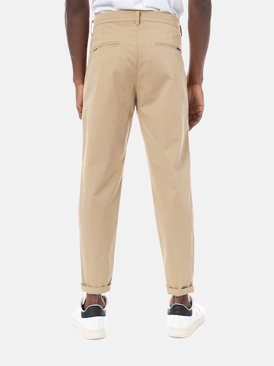 Cover Jeans Men's Trousers Chino Beige