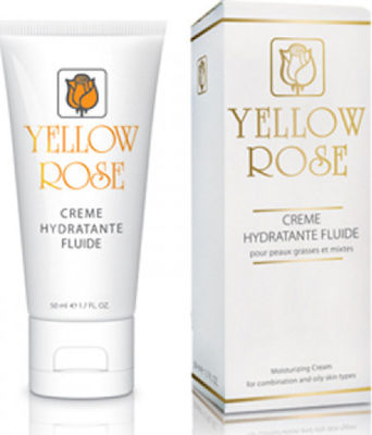 Yellow Rose fără culoare Hidratantă Cremă Pentru Față cu Acid Hialuronic & Aloe Vera 50ml