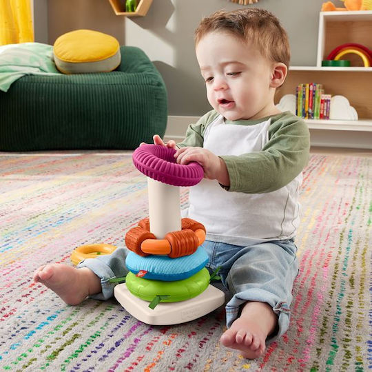 Fisher Price Sensory Pyramid Fabric Pyramid Toy For 6+ Months
