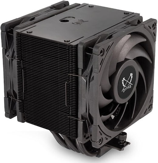 Scythe Mugen 6 CPU Cooler Dual Fan for Socket AM5/1200/115x/1700 Black Edition