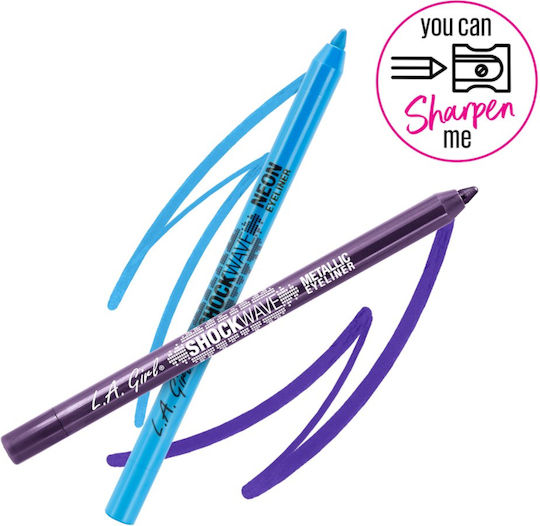 L.a Gel Metallic Eye Pencil Girl Shockwave Metallic Eyeliner 1.2g 749 Gold Medal