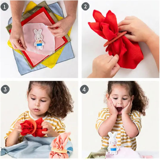 Taf Toys Βρεφικό Παιχνίδι Peek-a-boo What Is Inside από Ύφασμα για 18+ Μηνών