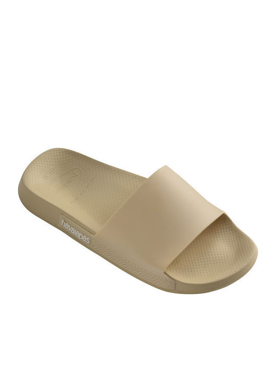 Classic Frauen Flip Flops in Beige Farbe